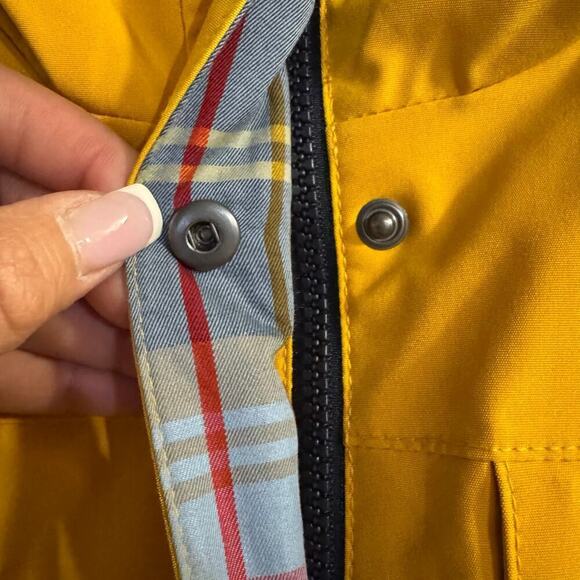 Pendleton Womens Waterproof Breathable Rain Trail Jacket Size Small Yellow - Picture 9 of 15